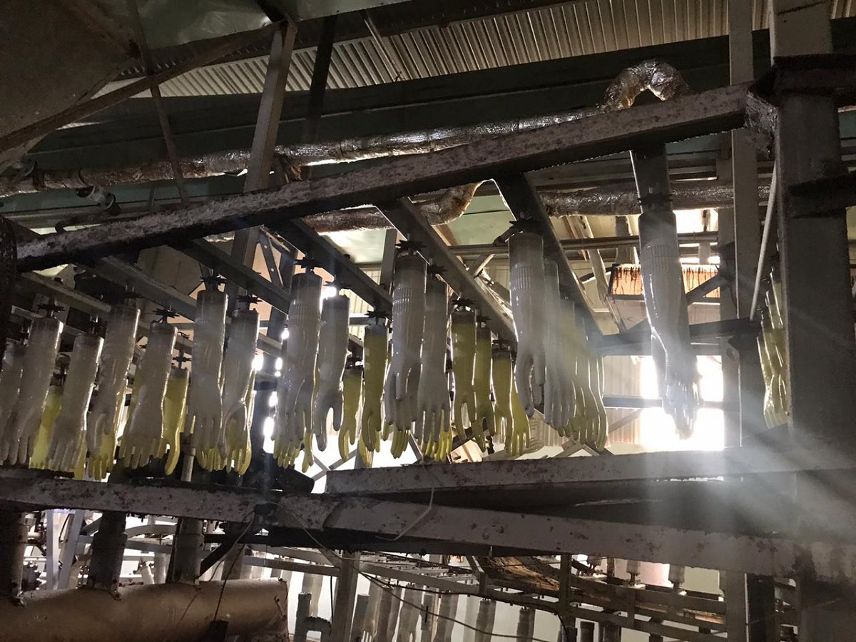 Automatic PVC glove production line MEKONG TECH, MADE IN VIETNAM